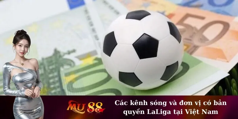 Các kênh sóng và đơn vị có bản quyền LaLiga tại Việt Nam