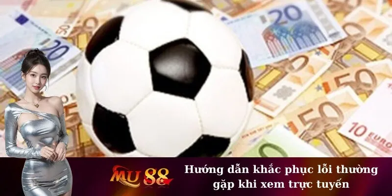 Hướng dẫn khắc phục lỗi thường gặp khi xem trực tuyến